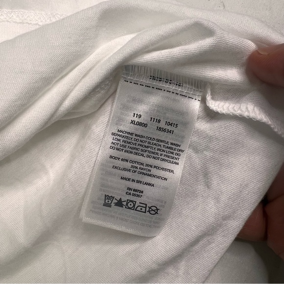 Columbia Sportswear Co.New With Tags T-Shirt Adult Sz XL TG White Color L020723 - Picture 4 of 6